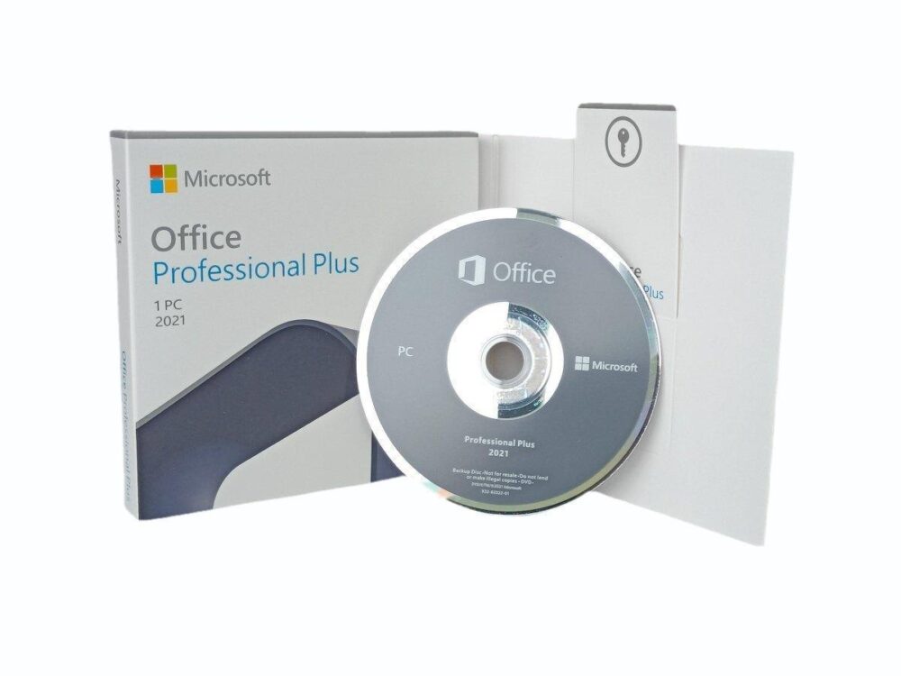 Microsoft Office 2021 Professional Plus DVD Pack